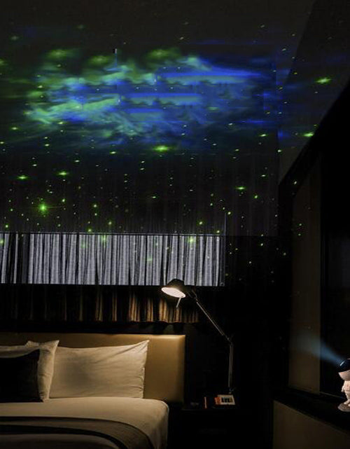 Load image into Gallery viewer, Creative Astronaut Galaxy Starry Sky Projector Nightlight USB Atmospher Bedroom Table Lamp
