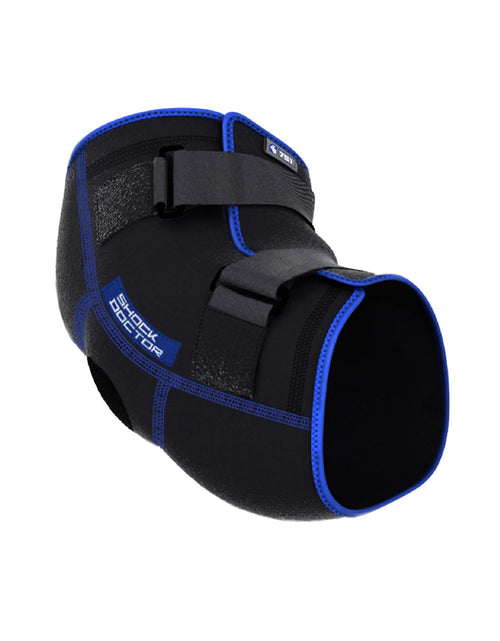 Load image into Gallery viewer, Shock Doctor Ice Recovery Elbow Compression Wrap Black Large/X-Large
