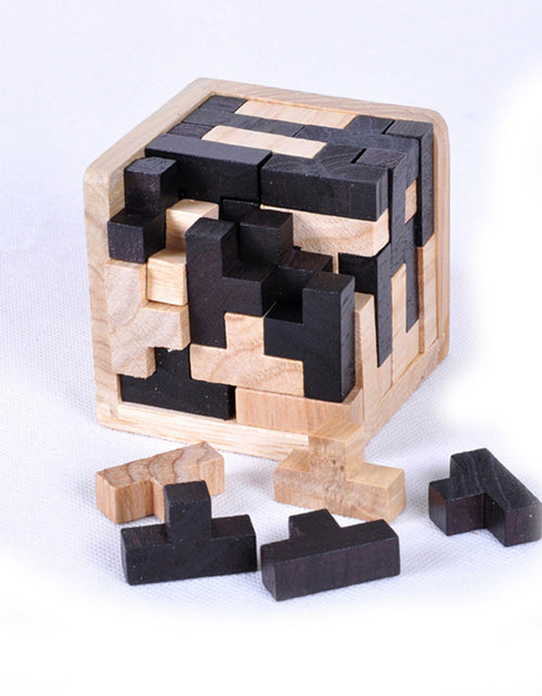 Load image into Gallery viewer, Wooden Brain Teaser Puzzle
