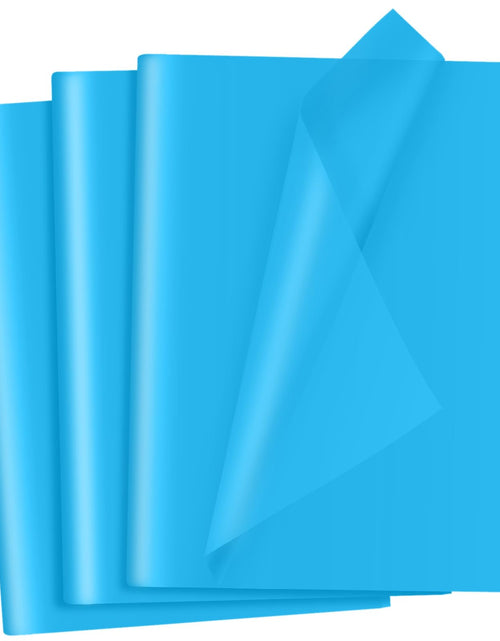 Load image into Gallery viewer, 124 Sheets Blue Tissue Paper for Gift Bags Decoration - Gift Wrap Tissue Paper Bulk Sheets for Weddings Birthday DIY Project Christmas Gift Wrapping Crafts Decor
