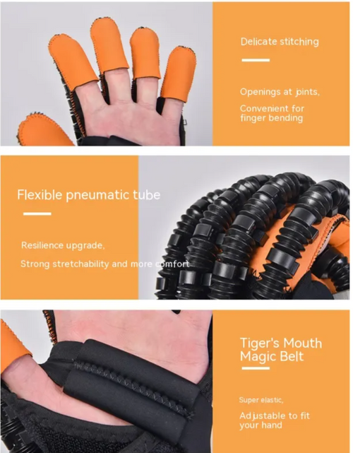 Load image into Gallery viewer, Electric Stroke Recovery Hand Therapy Gloves
