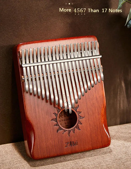 Load image into Gallery viewer, 21-Note Kalimba Thumb Piano For Beginner Musicians
