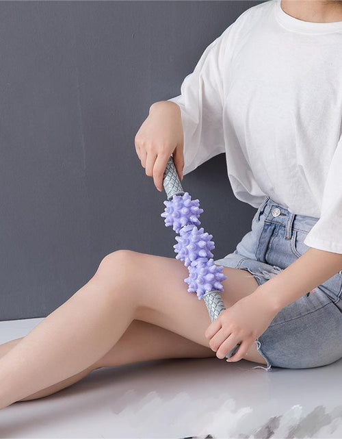 Load image into Gallery viewer, Thorn Ball Fitness Massage Stick for Yoga and Recovery
