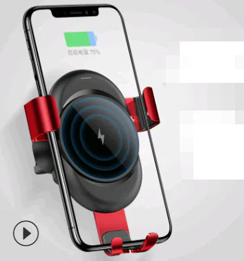 Wireless Car Charger with Gravity Sensor Mount for Phones