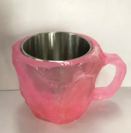 Load image into Gallery viewer, 400ml Resin Mineral Crystal Coffee Mugs
