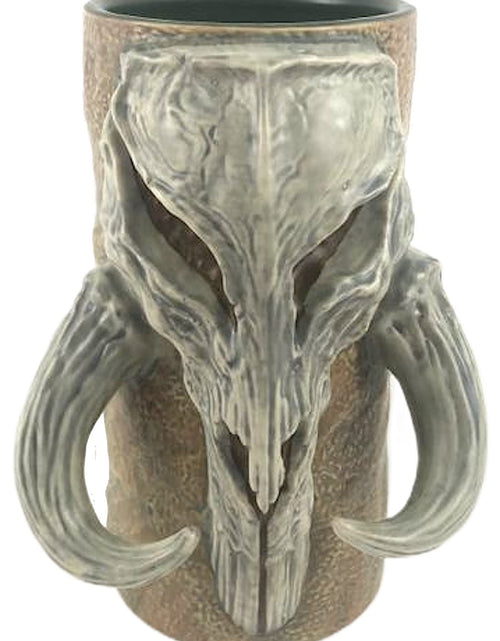 Load image into Gallery viewer, Galaxys Edge The Mandalorian Boba Fett Mythosaur Skill Mug Cup Star Wars DisneyParks
