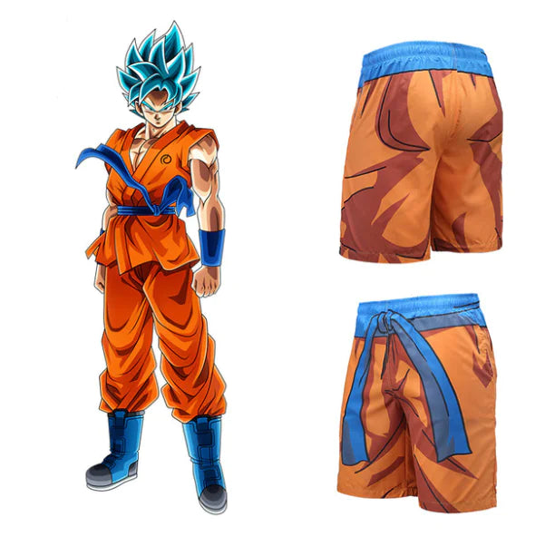 Dragon Ball Goku Sports Shorts for Active Wear