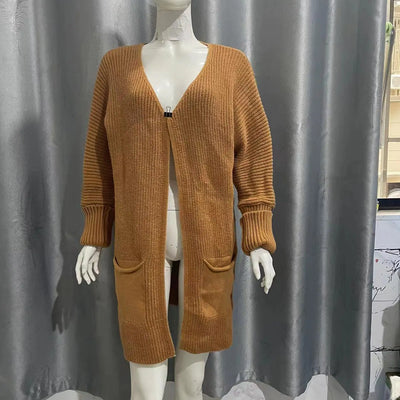 Long Jacket With Loose Pockets