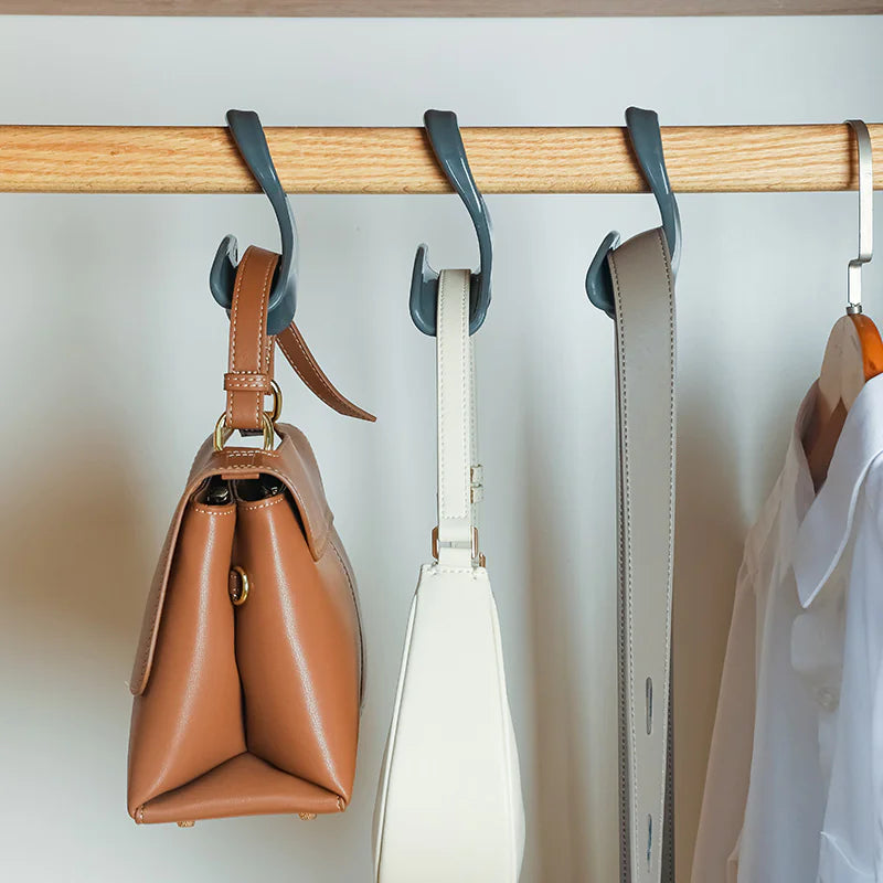 Colgador de bolsos no invasivo para el hogar
