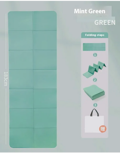 Cargar imagen en el visor de la galería, Esterilla de yoga y tatami plegable
