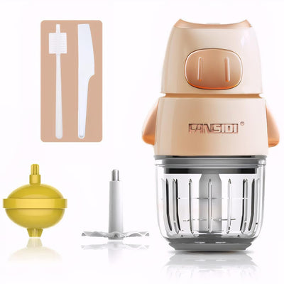 Robot culinaire pour bébé FANSIDI 2024 | Préparateur de repas pour bébé – Mixeur multifonction pour toutes les étapes de la croissance de bébé Purée Fruits Légumes Viande Hachoir compact pour bébé avec 1 récipient en verre durable