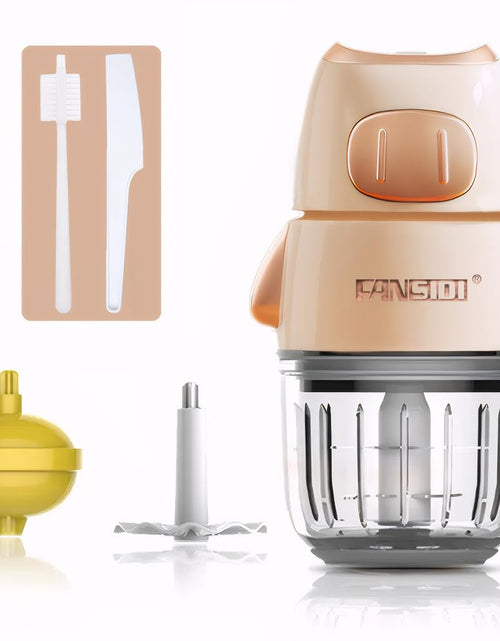 Load image into Gallery viewer, FANSIDI 2024 Baby Food Processor | Baby Food Maker - Multi-Function Food Blender for All Stages of Babys Growth Puree FruitVegetable Meat Compact Baby Food Grinder with 1 Durable Glass Container
