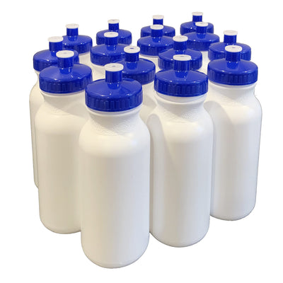 100 Pack bulk water bottles 20oz water bottles in bulk reusable water bottles bulk plastic water bottles bulk bulk water bottles reusable water bottles in bulkMade in the USA. (100)