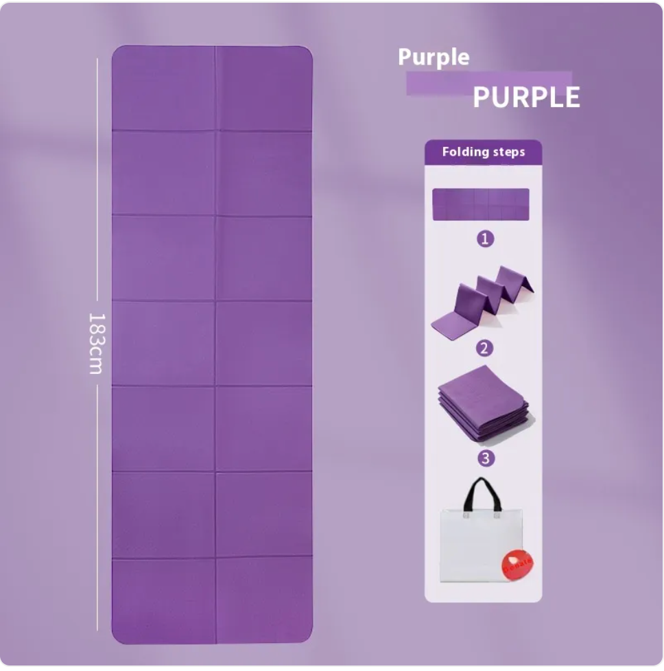 Esterilla de yoga y tatami plegable