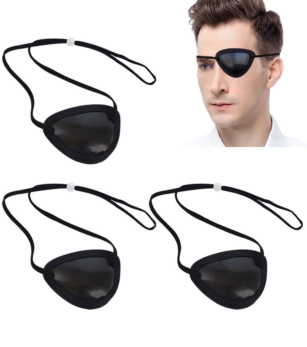 Toeloioh 3 PCS Rigid Eye Shield Eye Surgery Recovery Patch Eye Shield After Cataract Surgery Adult Left and Right Eye Patches，Eye Protections for Eye Injury
