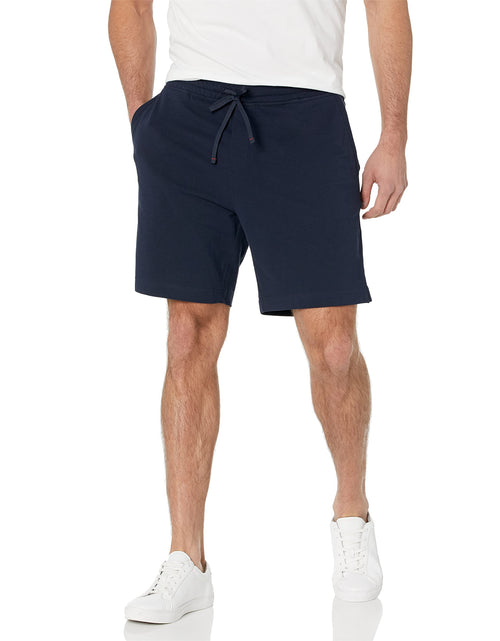 Load image into Gallery viewer, Tommy Hilfiger Mens Sweat Shorts Classic Navy
