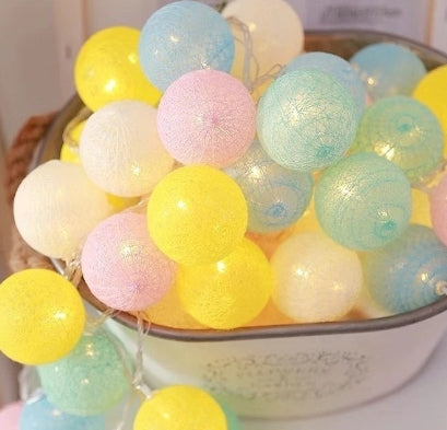 Load image into Gallery viewer, LED Cotton Thread Starry Lanterns
