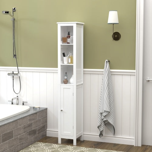 Load image into Gallery viewer, 66.92 Inch Tall Bathroom Storage Cabinet
