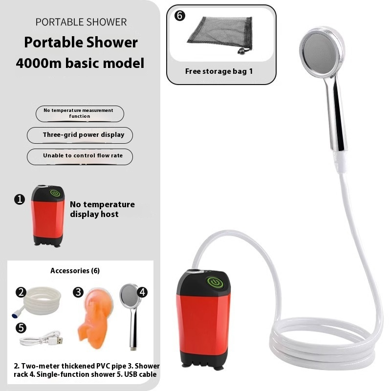 Ducha exterior portátil