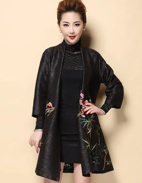 Load image into Gallery viewer, Embroidered Jacket Cardigan
