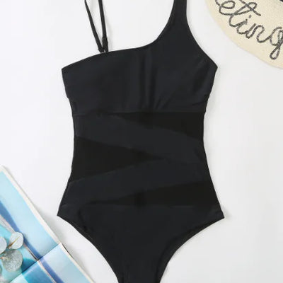 Sunday Swimwear with Mesh Paneling (One Set)
