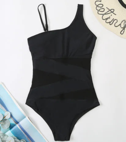 Sunday Swimwear with Mesh Paneling (One Set)