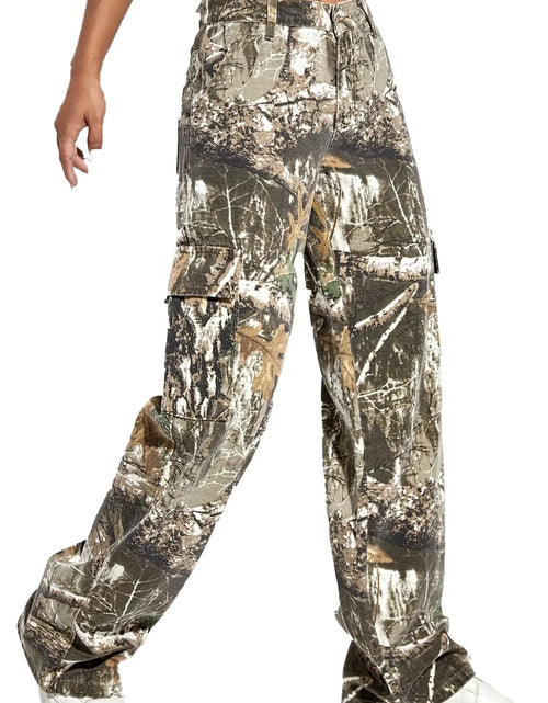 Load image into Gallery viewer, Cargo Pants Women Cargo Sweatpants for Women Parachute Pants Woman
