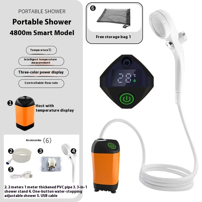 Ducha exterior portátil