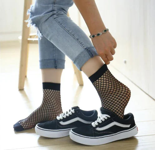 Bas résille et collants résille