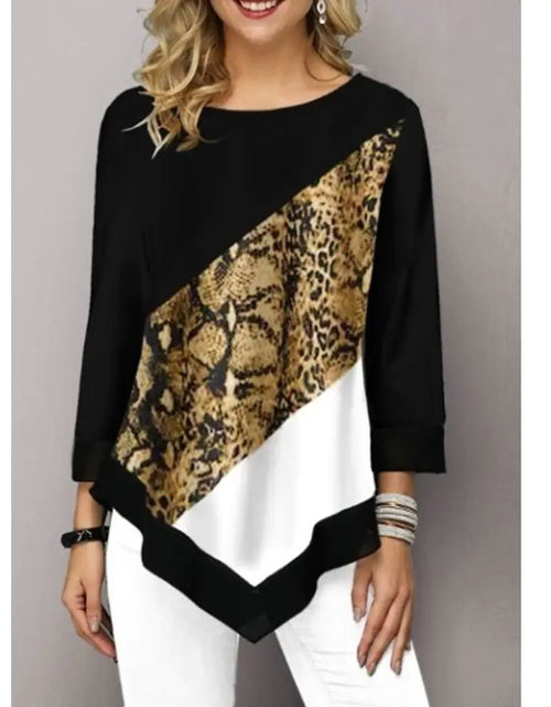 Load image into Gallery viewer, New Digital T-Shirt, 3/4 Sleeve Print Tee
