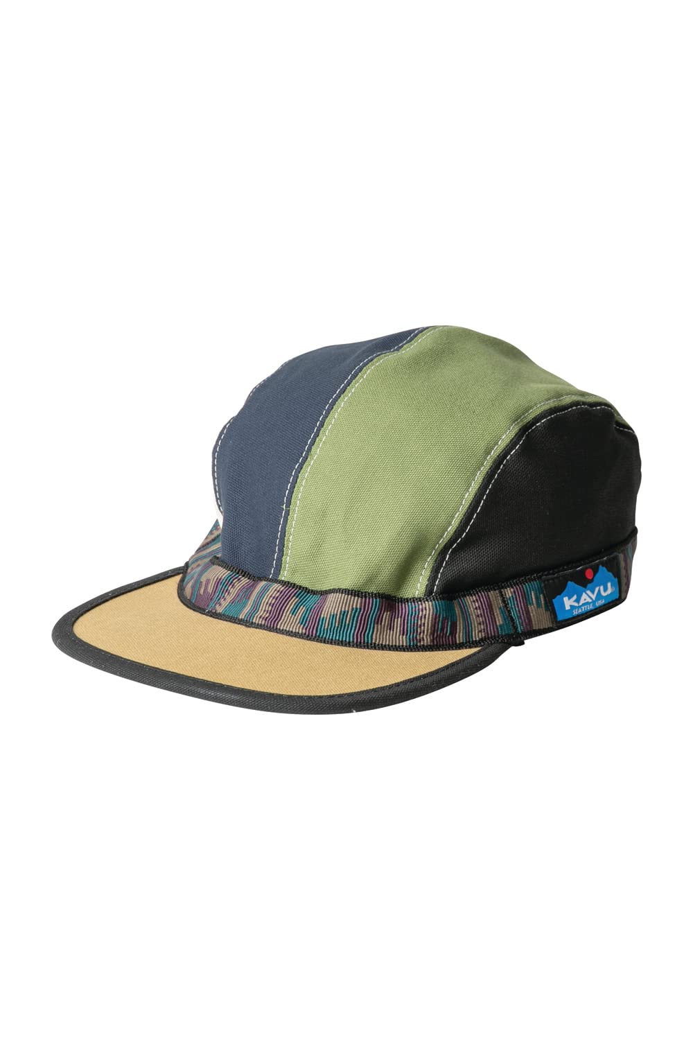 KAVU Organic Strapcap: Durable and Comfortable Hat with Adjustable Strap - NW Ugly - S
