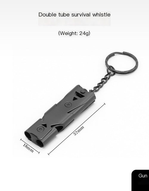 Load image into Gallery viewer, Emergency Whistle with Keychain
