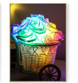 Load image into Gallery viewer, LED Rose Flower String Lights
