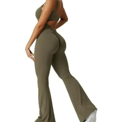 V-Back Scrunch Gym Set