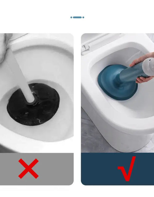 Load image into Gallery viewer, High Pressure Toilet Plunger for Bathroom &amp; Kitchen Cleaning
