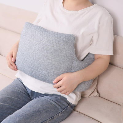 RoamReady Hysterectomy Recovery Pillow Post-Surgery Cushion for Abdomen C-Section Tummy Tuck Lumpectomy Myomectomy Patients Must Haves Abdominal Pillow with Pocket