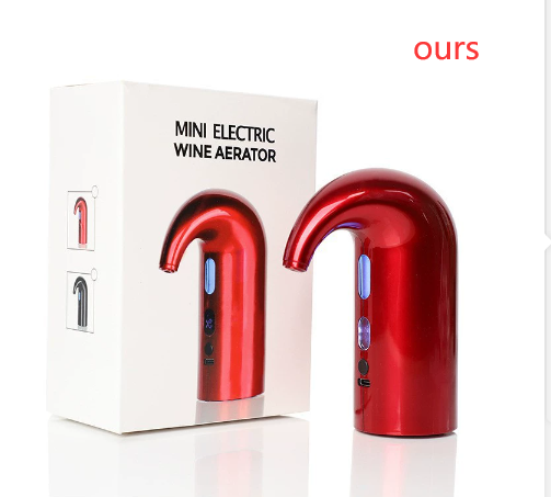 Electric Wine Aerator and Dispenser for Quick Decanting