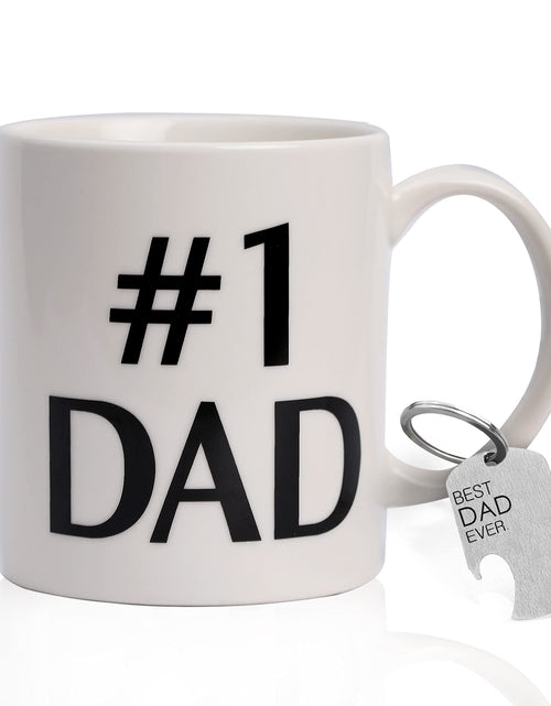 Load image into Gallery viewer, Zenply Best Dad Mug Dad Coffee Mug 11 oz Funny Coffee Mugs Novelty Dad Christmas Gifts for Dad Birthday Presents for Dad Papa Husband Grandpa From Daughter Son Wife Printed on Both Sides
