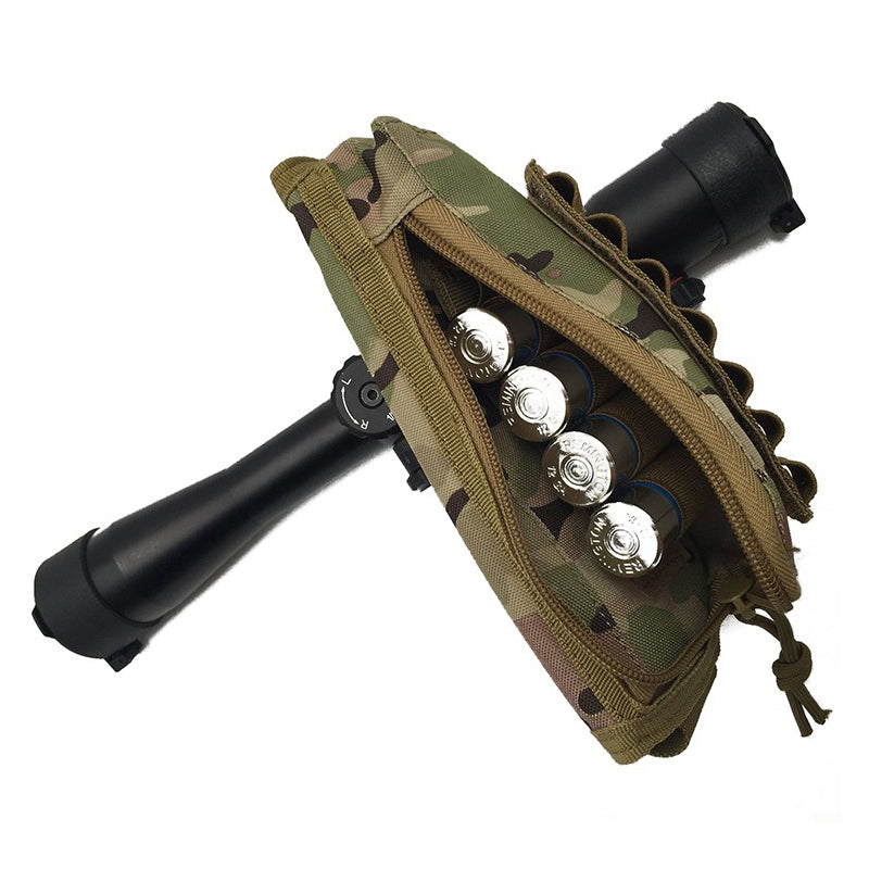 Outdoor Tactical Cheek Bag - 2-in-1 Bullet Accessories