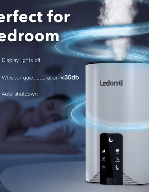 Load image into Gallery viewer, WiFi Control Humidifiers for Bedroom   Dual Mist (Cool &amp; Warm) ! Humidifier 4L
