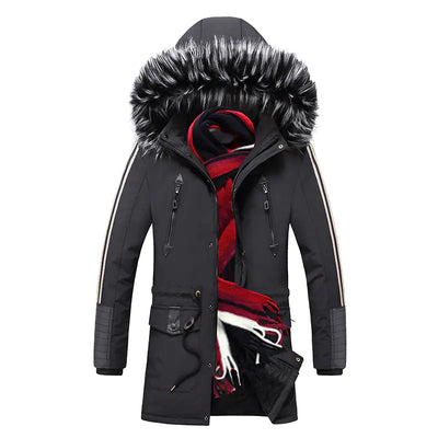 Hooded Warm Cotton Jacket