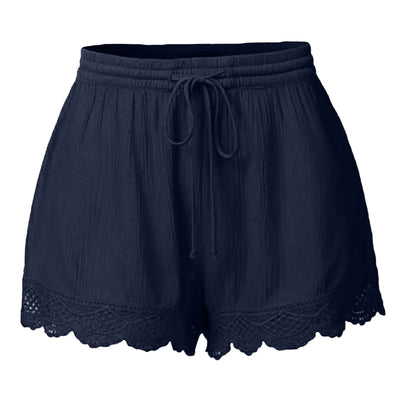 Shorts for Women with Pockets Summer Casual Loose Fit Resort Wear Beach Shorts Trendy 2025 Elastic Waist Shorts Clothes