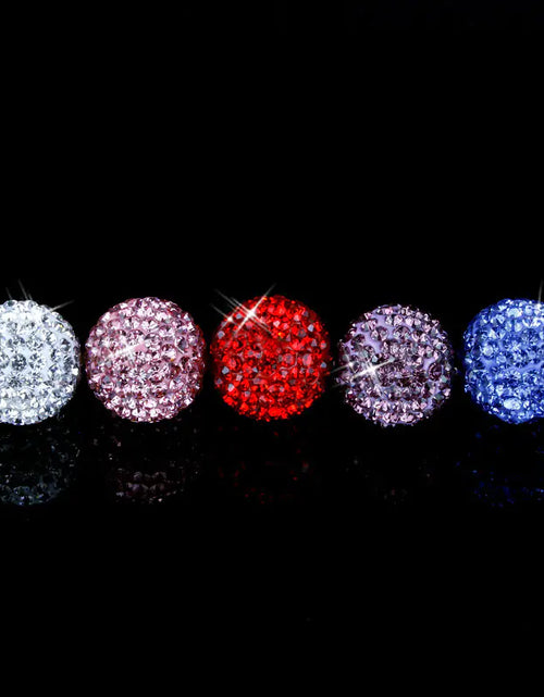 Load image into Gallery viewer, Diamond Crystal Tire Valve Caps - Car Accessories
