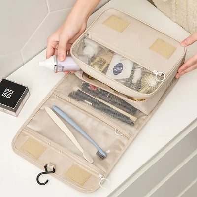 Bolsa de maquillaje portátil para mujer