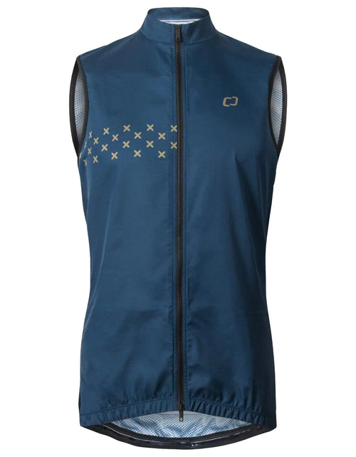 Load image into Gallery viewer, CATENA Mens Vest Windproof Sleeveless Jacket Visibility Safety Gilet Super-Light Coat Active Windbreaker (Large Navy-blue)
