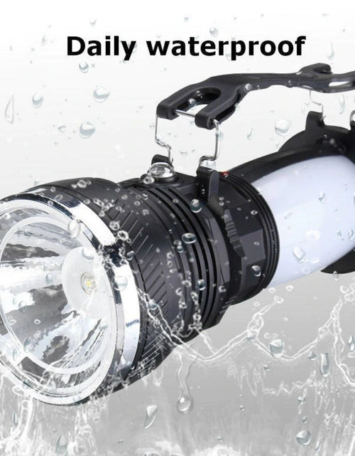 Load image into Gallery viewer, Solar-Powered 3-in-1 Camping Light &amp; Power Bank
