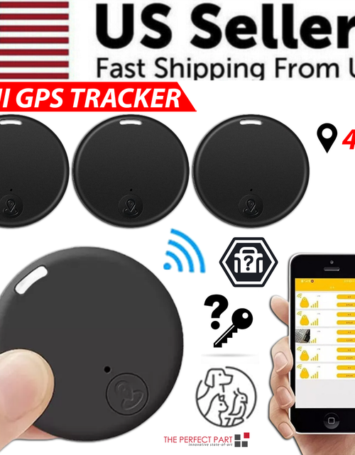 Load image into Gallery viewer, Bluetooth Mini GPS Tracking Air Key Tag Child Pet Finder Tracker Location Device
