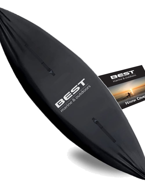Charger l'image dans la visionneuse de galerie, Housse de kayak d'extérieur et de marine de qualité supérieure – Très épaisse 600D – Rangement intérieur/extérieur pour planches de SUP et accessoires de rangement de kayak – Convient aux tailles de 7 pieds à 146 pouces
