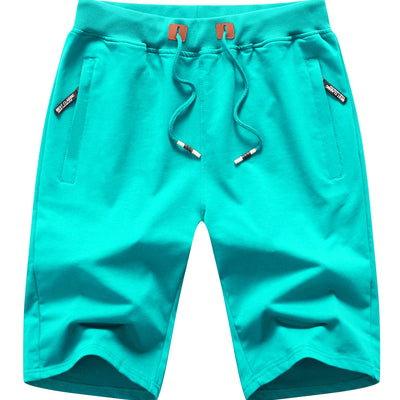 MO GOOD Comfort Fit Workout Shorts in Mint Green