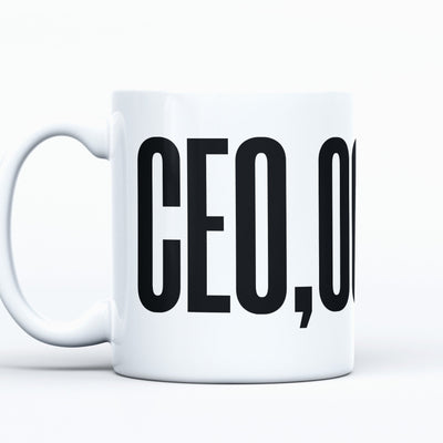 CEO,OOO,OOO 11oz. Mug